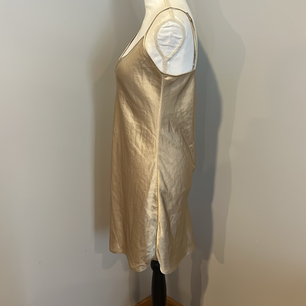 Aritzia Wilfred Womens Only Slip Midi Dress V Neck Adjustable Strap - Picture 2 of 7